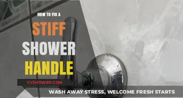 Easy DIY Guide to Repairing a Stiff Shower Handle