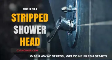 Quick DIY Guide: Repairing a Stripped Shower Head Easily