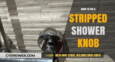 Quick Fix for a Stripped Shower Knob: DIY Repair Guide