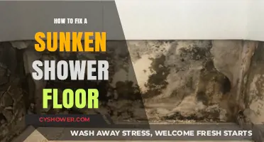 Repairing a Sunken Shower Floor: Step-by-Step DIY Guide