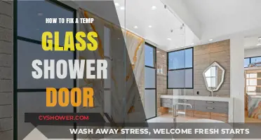 Quick DIY Guide to Repairing a Temporary Glass Shower Door