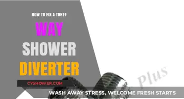 Easy Steps to Repair Your Three-Way Shower Diverter Valve