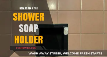 Easy DIY Guide to Repairing Your Tile Shower Soap Holder