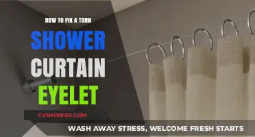 Quick Fix: Repairing a Torn Shower Curtain Eyelet Easily