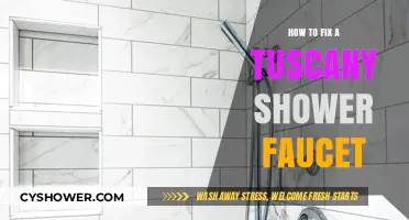 Easy DIY Guide to Repairing Your Tuscany Shower Faucet