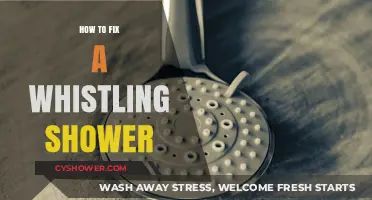 Stop the Annoying Noise: Quick Fixes for a Whistling Shower