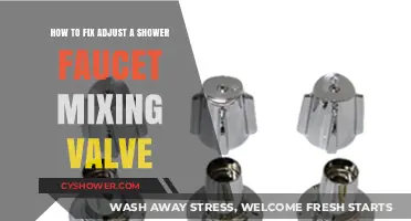 Fixing Your Shower Faucet: A Guide to Adjusting Mixing Valves