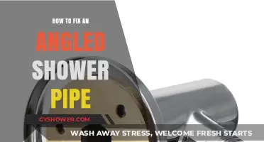 Easy DIY Guide to Fixing an Angled Shower Pipe Quickly