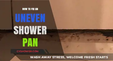 Fixing an Uneven Shower Pan: Step-by-Step Repair Guide