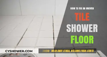 Fixing an Uneven Tile Shower Floor: Step-by-Step Repair Guide