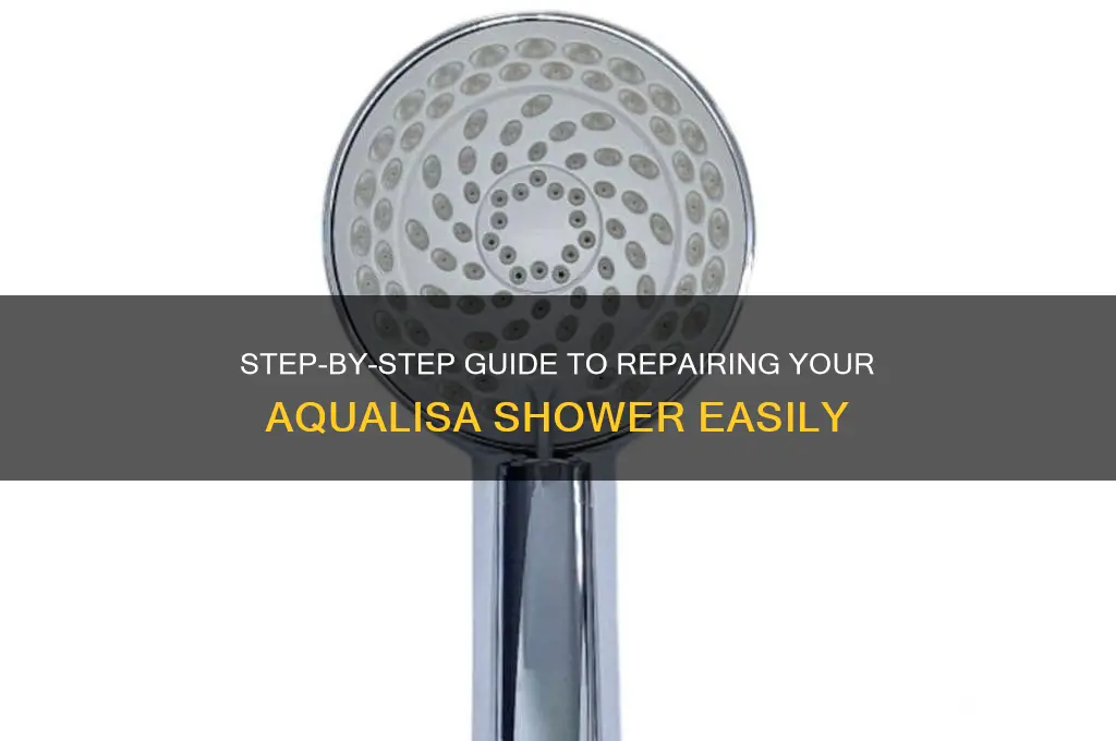 how to fix aqualisa shower