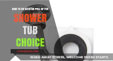 Fixing Bathtub Pull-Up Diverter: Easy Shower Tub Conversion Guide