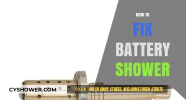 Quick Fixes for Your Battery Shower: Troubleshooting and Repair Guide