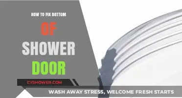 Easy DIY Guide to Repairing the Bottom of Your Shower Door