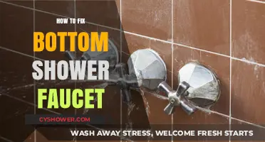 Easy DIY Guide to Repairing Your Bottom Shower Faucet
