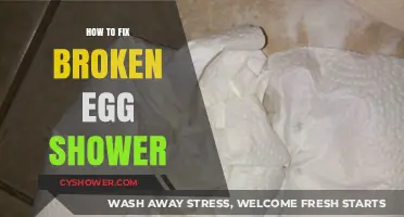 Quick Fixes for a Broken Egg Shower Disaster: Step-by-Step Guide