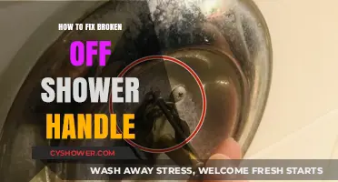 Quick DIY Guide: Repairing a Broken-Off Shower Handle Easily