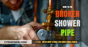 Quick DIY Guide: Repairing a Broken Shower Pipe Easily