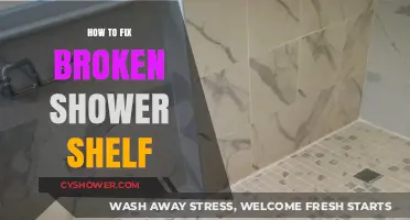 Quick DIY Guide: Repairing Your Broken Shower Shelf Easily