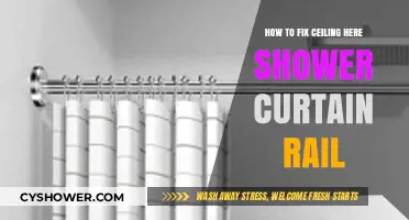 Easy DIY Guide to Repairing Your Ceiling-Mounted Shower Curtain Rail