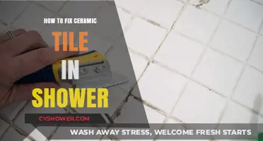 Mastering Shower Tile Repair: A Step-by-Step Ceramic Tile Fixing Guide