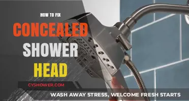 Easy DIY Guide to Repairing Your Concealed Shower Head Quickly