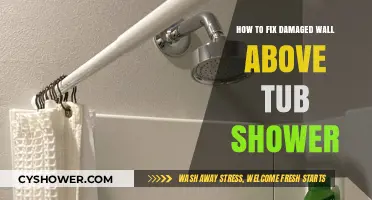 Repairing Damaged Walls Above Tub Showers: A Step-by-Step Guide