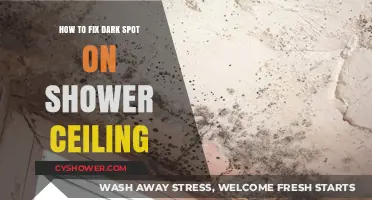 Effective Ways to Remove Dark Spots from Your Shower Ceiling
