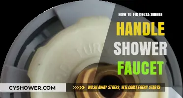 Easy DIY Guide: Repairing Your Delta Single Handle Shower Faucet