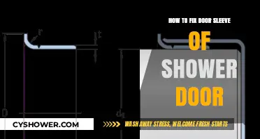 Easy DIY Guide to Repairing Your Shower Door Sleeve