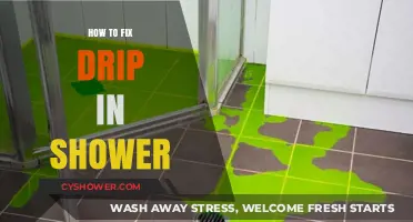 Quick Fixes for a Dripping Shower: DIY Repair Guide