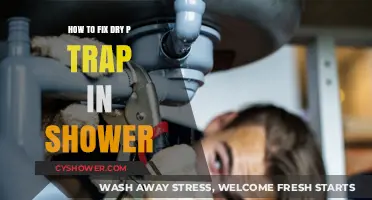 Fixing a Dry P-Trap in Your Shower: A Step-by-Step Guide