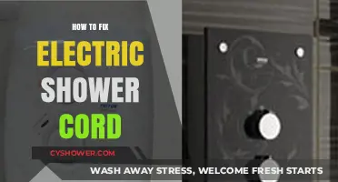 Quick Fixes for Repairing Your Electric Shower Cord Easily