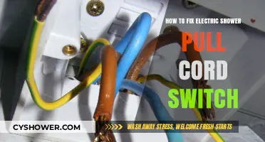 Fixing Your Electric Shower Pull Cord Switch: A Step-by-Step Guide