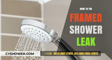 Quick Fixes for Framed Shower Leaks: A Step-by-Step Guide