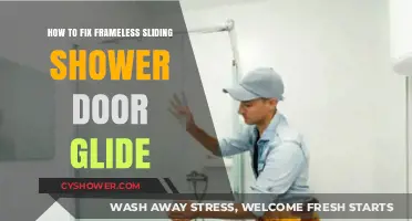 Smooth Shower Access: Fixing Your Frameless Sliding Door Glide Easily