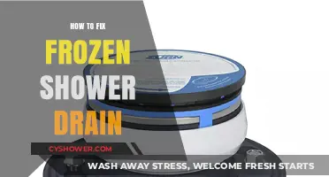 Quick Fixes for a Frozen Shower Drain: Unclog and Restore Flow