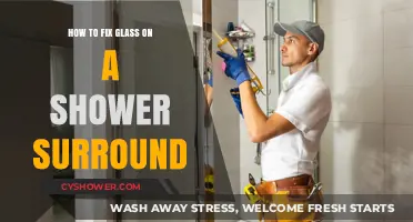 Easy DIY Guide: Fixing Glass on Your Shower Surround