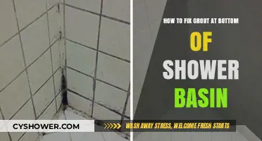 Fixing Shower Basin Grout: A Step-by-Step Repair Guide