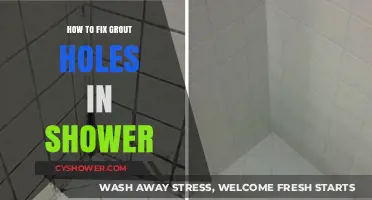 Easy DIY Guide to Repairing Grout Holes in Your Shower