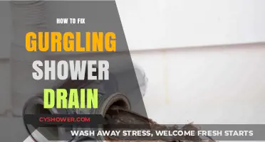 Quick Fixes for a Gurgling Shower Drain: DIY Solutions