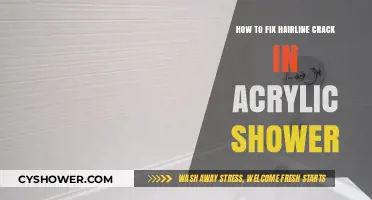Repairing Hairline Cracks in Acrylic Showers: A Step-by-Step Guide