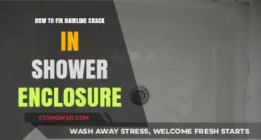 Quick DIY Fix for Hairline Cracks in Your Shower Enclosure