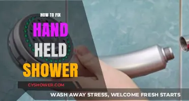 Quick DIY Guide: Repairing Your Handheld Shower Head Easily