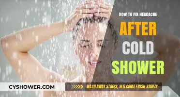 Relieve Post-Cold Shower Headaches: Quick Fixes and Prevention Tips