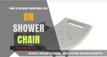 Fixing Height Adjustable Legs on Your Shower Chair: A Step-by-Step Guide