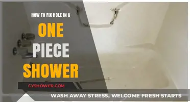 Easy DIY Guide to Repairing Holes in One-Piece Showers