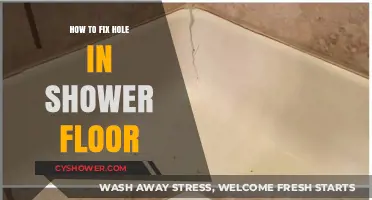 Easy DIY Guide: Repairing a Hole in Your Shower Floor