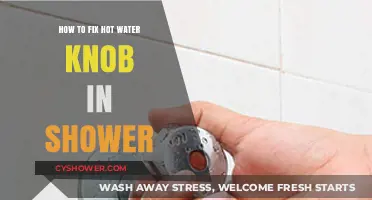 Easy DIY Guide to Repairing Your Shower’s Hot Water Knob