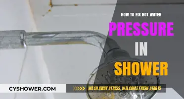 Fix Low Shower Hot Water Pressure: Quick DIY Solutions & Tips